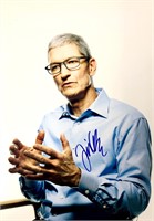 Tim Cook Autograph Autograph  Photo