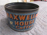 MAXWELL HOUSE COFFEE TIN