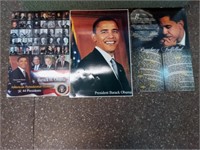 Barack Obama and Previous President Portraits