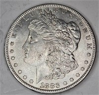 1883 o BU Grade Morgan Silver Dollar