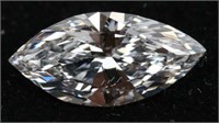 Jewelry Unmounted 1+ ct Marquise Cut Diamond