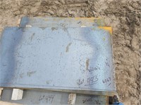 1/4" 24x46.5 Steel Plate