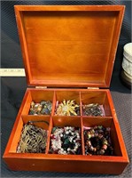 Box of Jewelery and Pendants