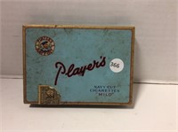 Slim Player's Metal Cigarette Box