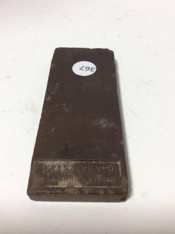 Antique Stropping Sone, Stamped " Franz Swaty,