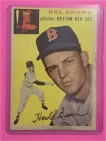 1954 TOPPS HAL BROWN CARD