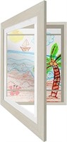 Americanflat Kids Artwork Picture Frame in Light W