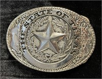 The State of Texas Belt Buckle