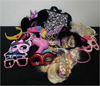 Group of dress up accessories