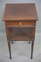 Mahogany Square End Table