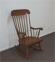 Vintage Tell City Andover Maple Rocking Chair