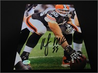 ALEX MACK SIGNED 8X10 PHOTO BROWNS SGC COA