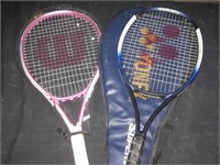 PAIR OF TENNIS RACQUETS