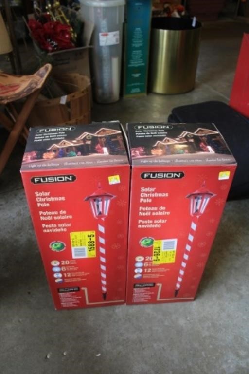 2 Solar Christmas Lights 5FT