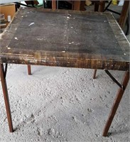 Samson 1950's card table by Shwayder Brothers