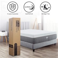 New KING Mattress Bed Story 10" Memory Foam