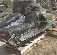 Skiroule 440 snowmobile 2293 miles showing