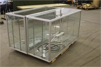 (2) Glass Display Cases w/Electrical