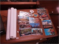 Walt Disney World postcards, posters and pinbacks