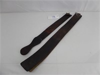 Lot (2) Leather Strops