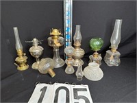 8 Old Oils lamps