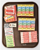 Assortment of Old Gum, Some Still Packaged