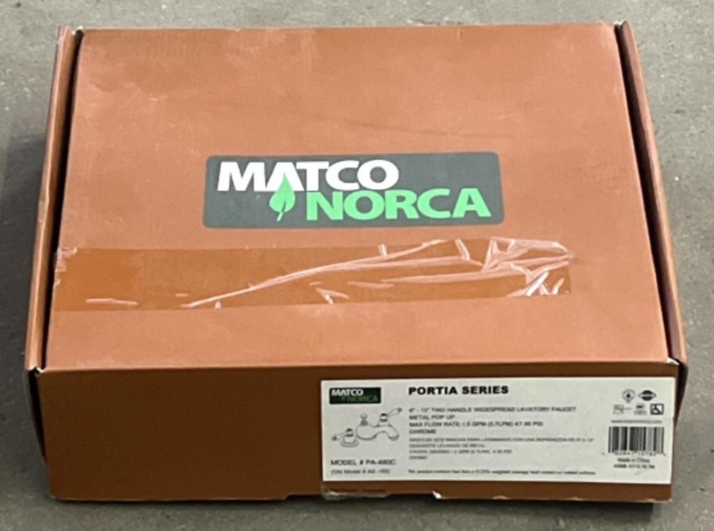 MATCO NORCA PA-480C Chrome Two Handle Faucet