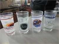 Kentucky Derby Glasses - lot of 4