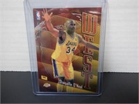 1999 TOPPS #EW2 SHAQUILLE O'NEAL ALONZO MOURNING