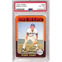1975 Topps Robin Yount Rookie Psa 6