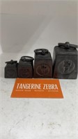 2, 1, 1/2, & 1/4 lb GPO Military Weights