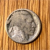 1916 D Buffalo Nickel Coin