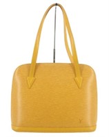 Louis Vuitton Yellow Epi Tote Handbag