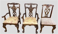 Wood Upholstered Dining Chairs