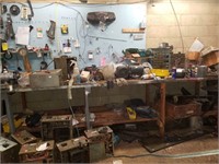 Work bench and contents