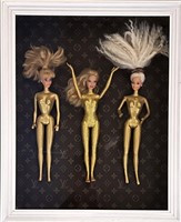 Louis Vuitton Barbie Luxury Fashion Art- one of k