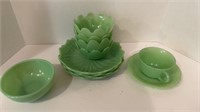 Group of Misc. Jadeite Dinnerware, 10 pcs., 1