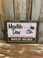 Mountain Dew Sold Here Sign