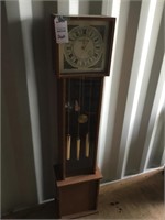 Barkley Battery Operated Floor Clock w/ Pendulum