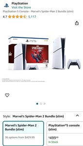 Playstation 5 (Open Box, Powers On)
