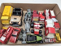 Lot of Vintage Toy Cars & Trucks Tootsie Toys +