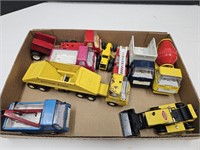 Lot of Vintage Metal Toy Tonka  Trucks