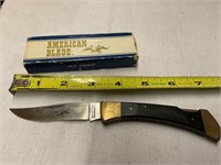 American ebonite pocket knife