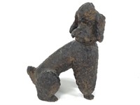 Hand Carved Poodle Figure