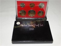 1980 (S) 6 pc. proof coin set in orig. case