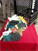 Large crate of gloves