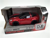DUB Garage Corvette Plastic Toy Model New in Box
