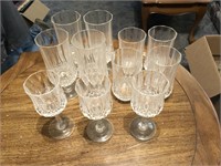 Collection of  CRISTAL D'ARQUES-DURAND Stemware