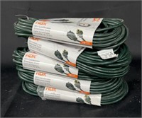 5- HDX 55ft 16/3 Green Outdoor Extension Cords