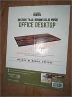 Restore Solid Wood Office Desktop 24"×48"